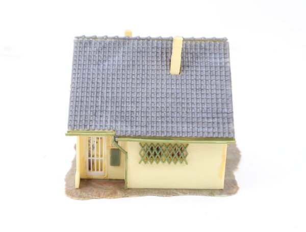 Faller H0 B-249 Gebäude Wohnhaus Siedlerhaus Einfamilienhaus gebaut