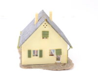 Faller H0 B-249 Gebäude Wohnhaus Siedlerhaus Einfamilienhaus gebaut