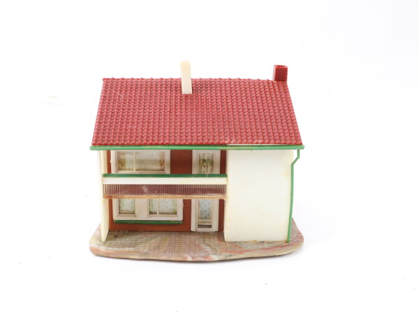 Faller H0 B-275 Gebäude Haus Wohnhaus Zweifamilienhaus / Licht