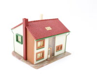 Faller H0 B-275 Gebäude Haus Wohnhaus Zweifamilienhaus / Licht