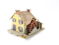 Faller H0 Gebäude Wohnhaus mit Wassermühle / Licht