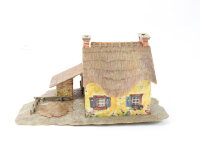 Faller H0 Gebäude Wohnhaus mit Wassermühle / Licht