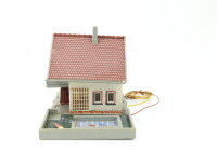 Faller H0 1561 Gebäude Wohnhaus Einfamilienhaus mit Pool / Licht