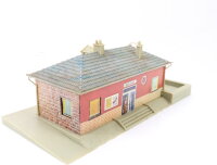 Faller H0 1511 Gebäude Kleiner Bahnhof Kleinstation Haltestelle / Licht