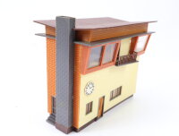 Faller H0 B-122 Gebäude modernes Stellwerk Reiterstellwerk mit Balkon