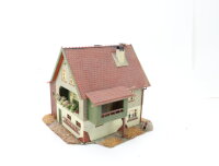 Faller H0 B-280 Gebäude Wohnhaus Stadthaus mit Storchennest und 3 Störchen