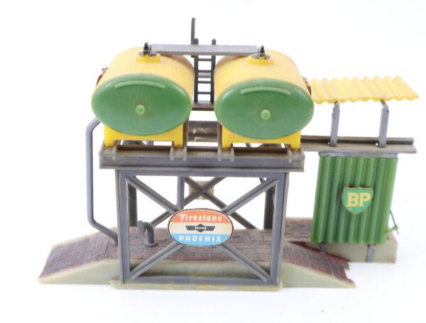 Faller H0 B-145 Gebäude Tankstelle Diesel BP - gebaut