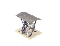 Vollmer 24879  Ausschmückung Überdachter Fahrradständer