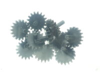 E1641 Fleischmann H0 N Ersatzteil 10x Zahnrad mit...
