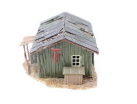 Vollmer H0 5728/1 Gebäude Bauhütte Baracke / gebaut