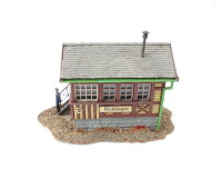 Vollmer H0 5730 Gebäude aus Bausatz Stellwerk Bahnwärterhaus Riedlingen / gebaut