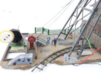 Faller H0 945 Gebäude Industriegebäude Zeche Förderanlage "Marienschacht"