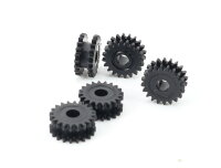 E1641 Fleischmann H0 Ersatzteil 5x Doppel-Zahnrad Z=20...