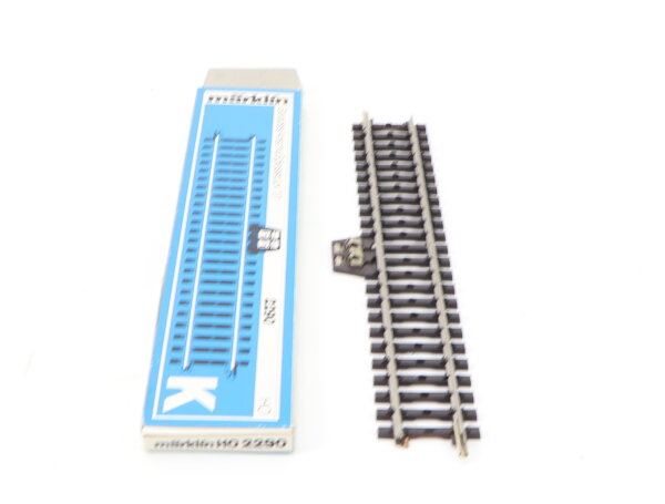 Märklin H0 2290 Gleismaterial K-Gleis Anschlussgleis gerade 180mm / OVP