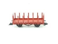 Fleischmann H0 5014 offener Güterwagen Rungenwagen...