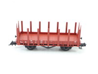 Fleischmann H0 5014 offener Güterwagen Rungenwagen...
