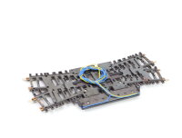 Märklin H0 2260 Gleismaterial K-Gleis elektrische doppelte Kreuzungsweiche / OVP