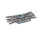 Märklin H0 2260 Gleismaterial K-Gleis elektrische doppelte Kreuzungsweiche / OVP