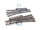 Märklin H0 2261 Gleismaterial K-Gleis elektrische Weiche links u. rechts / OVP