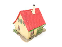 Faller H0 B-217 Gebäude Tankstelle "Shell"  Verkaufsraum und Pflegedienst gebaut