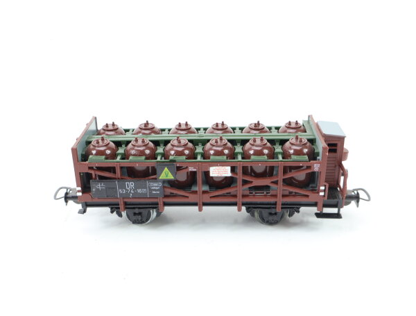 Piko H0 5/6454/010 Güterwagen Säuretopfwagen mit Bremserhaus 53-74-16 DR