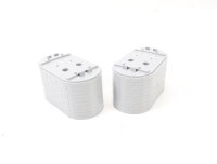 Märklin H0 7253 2x Pfeiler Brückenpfeiler grau / Kunststoff 30 mm