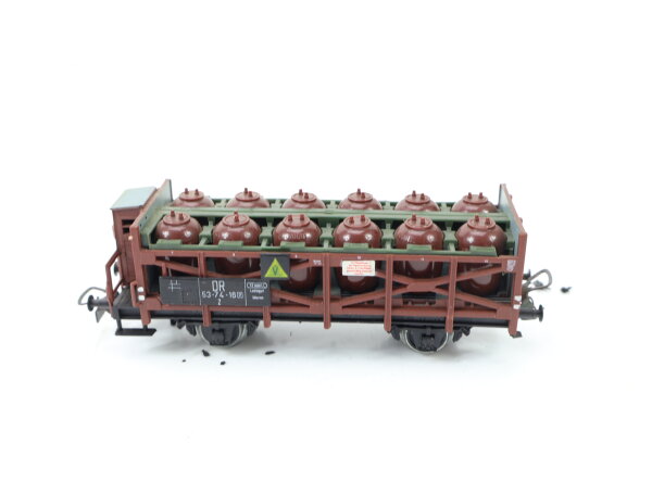 Piko H0 5/6454/010 Güterwagen Säuretopfwagen mit Bremserhaus 53-74-16 DR