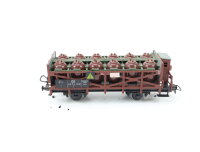 Piko H0 5/6454/010 Güterwagen Säuretopfwagen mit Bremserhaus 53-74-16 DR