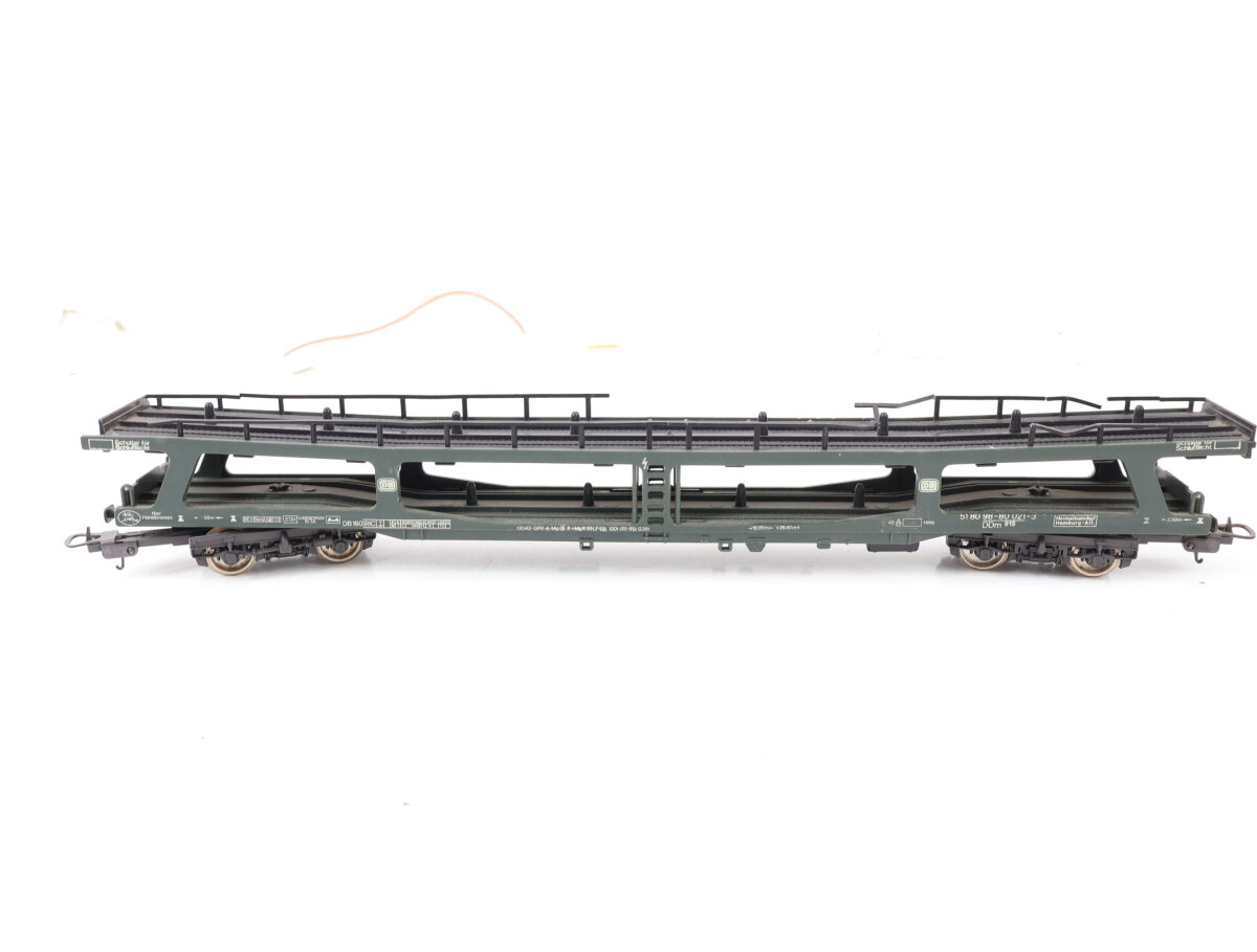 Train Marchandise Lima 1-403029c Avec Grue Et Porte-voitures - Vintage JOUEF