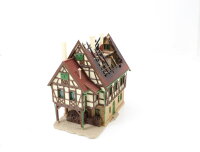 Vollmer 47738 Spur N Gebäude Brennendes Haus Brandhaus