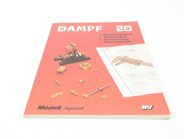 Buch - Modell-Spezial Dampf 20 Bauunterlagen Materialien Bearbeitung Bauelemente
