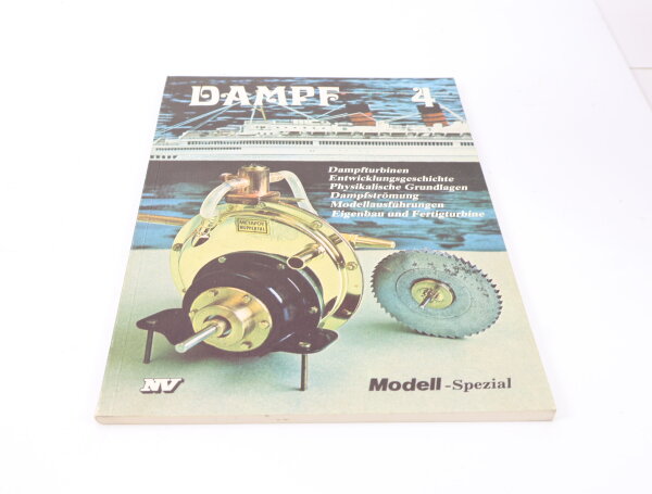 Buch- Modell-Spezial Dampf 4 Dampfturbinen Eigenbau- und Fertigturbine