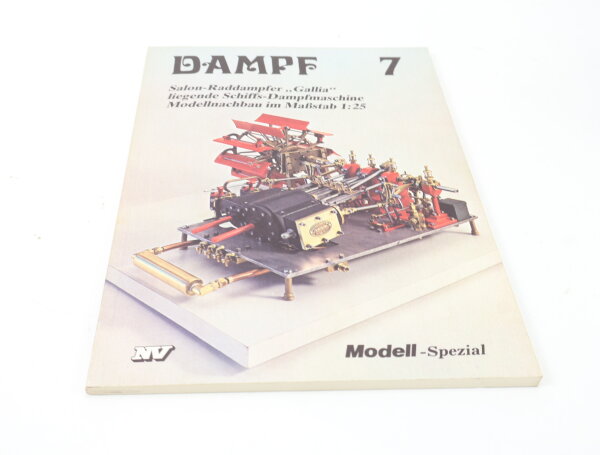 Buch - Modell-Spezial Dampf 7 Salon-Raddampfer "Gallia" Modellnachbau in 1:25