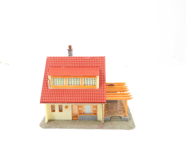 Faller H0 B-210 Gebäude Wohnhaus Siedlerhaus Einfamilienhaus mit Terrasse 1:87