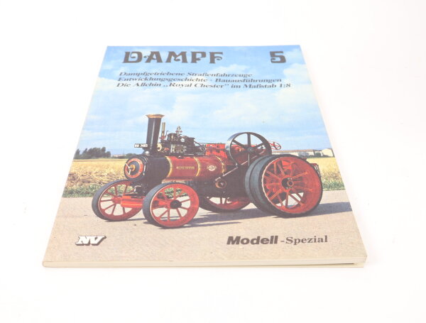 Buch - Modell-Spezial Dampf 5 Dampfgetriebene Straßenfahrzeuge - Theodor Vieweg