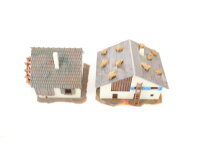 Faller Spur N Set 2248 Hütte Wassermühle mit Scheune Wasserrad