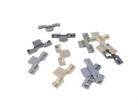 Märklin H0 7522 12x Gleiszubehör Mittelleiter-Isolierung für K-Gleis