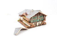 Kibri H0 8050 Gebäude Simmentaler Fachwerkhaus Berghaus Bauernhof OVP