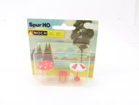 Noch H0 87 Figuren Ausschmückung Outdoor Decorset OVP