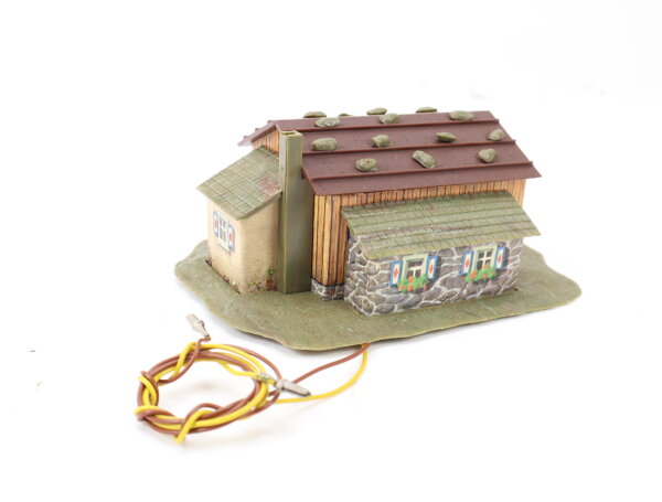 Faller H0 Gebäude Wohnhaus Holzhaus / Pappe / Licht