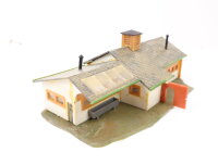 Faller combi-kit H0 1560 Gebäude Wohnhaus mit Anbau und Garten/ Pappe / Licht