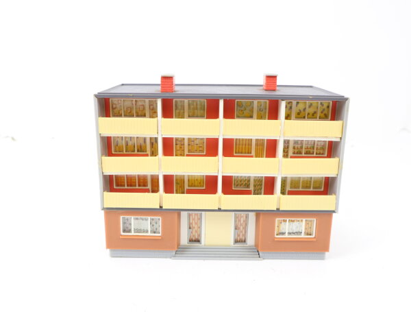 Faller H0 B-906 Gebäude Mehrfamilienhaus Hochhaus Plattenbau / Licht
