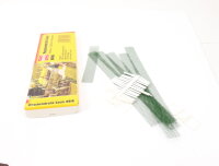 Busch H0 6016 Ausschmückung Bausatz Zaun Maschendrahtzaun mit Toren OVP