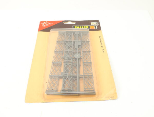 Faller H0 522 Ausschmückung Gitterzaun Länge 144 cm OVP