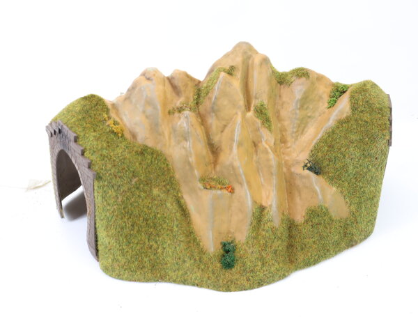 H0 Tunnel Bergtunnel Ecktunnel 1-gleisig Landschaftsbau / Kunststoff