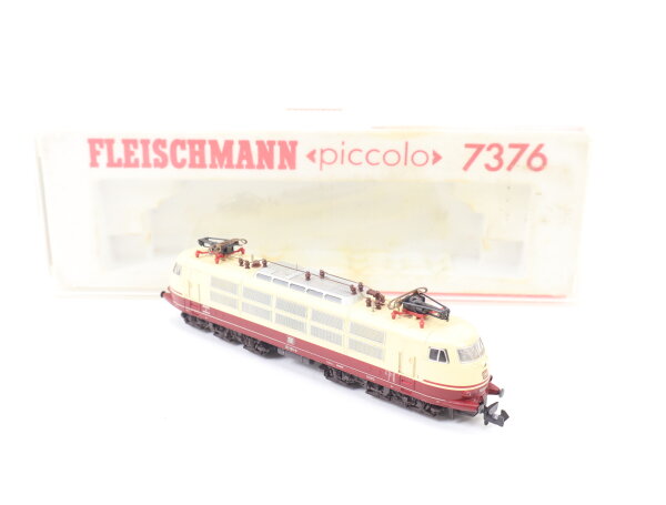 Fleischmann N 7376 Elektrolok E-Lok rot-beige BR 103 155-8 DB / OVP