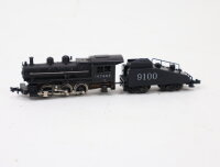 Minitrix N 51 2929 00 US Dampflok Schlepptenderlok 0-6-0 A.T.&S.F. #9100