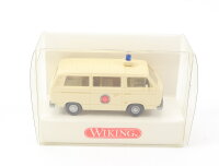 Wiking H0 320 Modellauto PKW VW T3 Bus Johanniter...