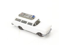 Wiking H0 1031 Modellauto PKW Opel Caravan Krankenwagen...