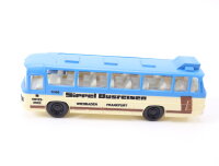 Joy Toy H0 No 5 Modellauto Mercedes-Benz MB O302 Reisebus "Sippel Busreisen"